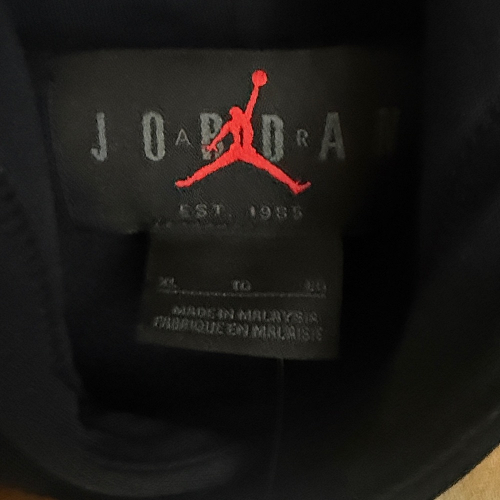 Jordan Multi Sport Chimney Black Graphic Hoodie Size XL - Picture 10 of 17